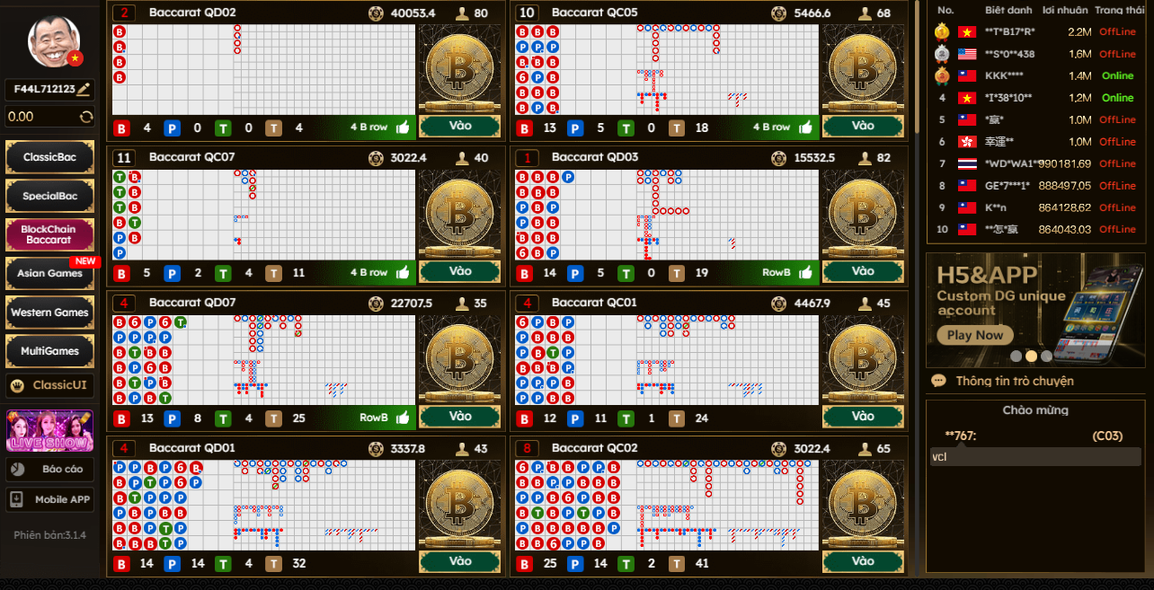 Baccarat OKKING – Sân chơi đẳng cấp, thưởng lên tới tỷ đồng 1 Tổng quan về Baccarat OKKING